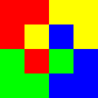 4x4 in 16 | Center | V=08